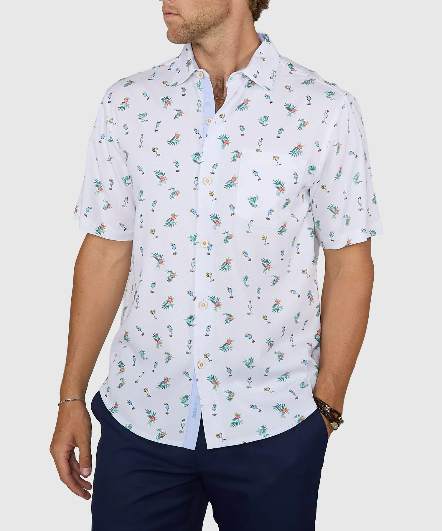 Tommy Bahama Coastal Ease Fiesta Fizz Camp Shirt - Image 2