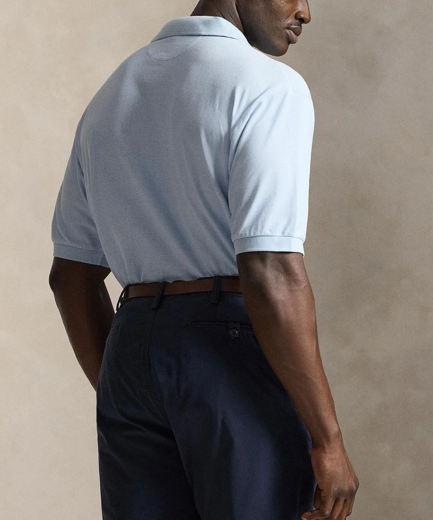 Polo Ralph Lauren Short Sleeve Glen Plaid Stretch Mesh Polo - Image 8