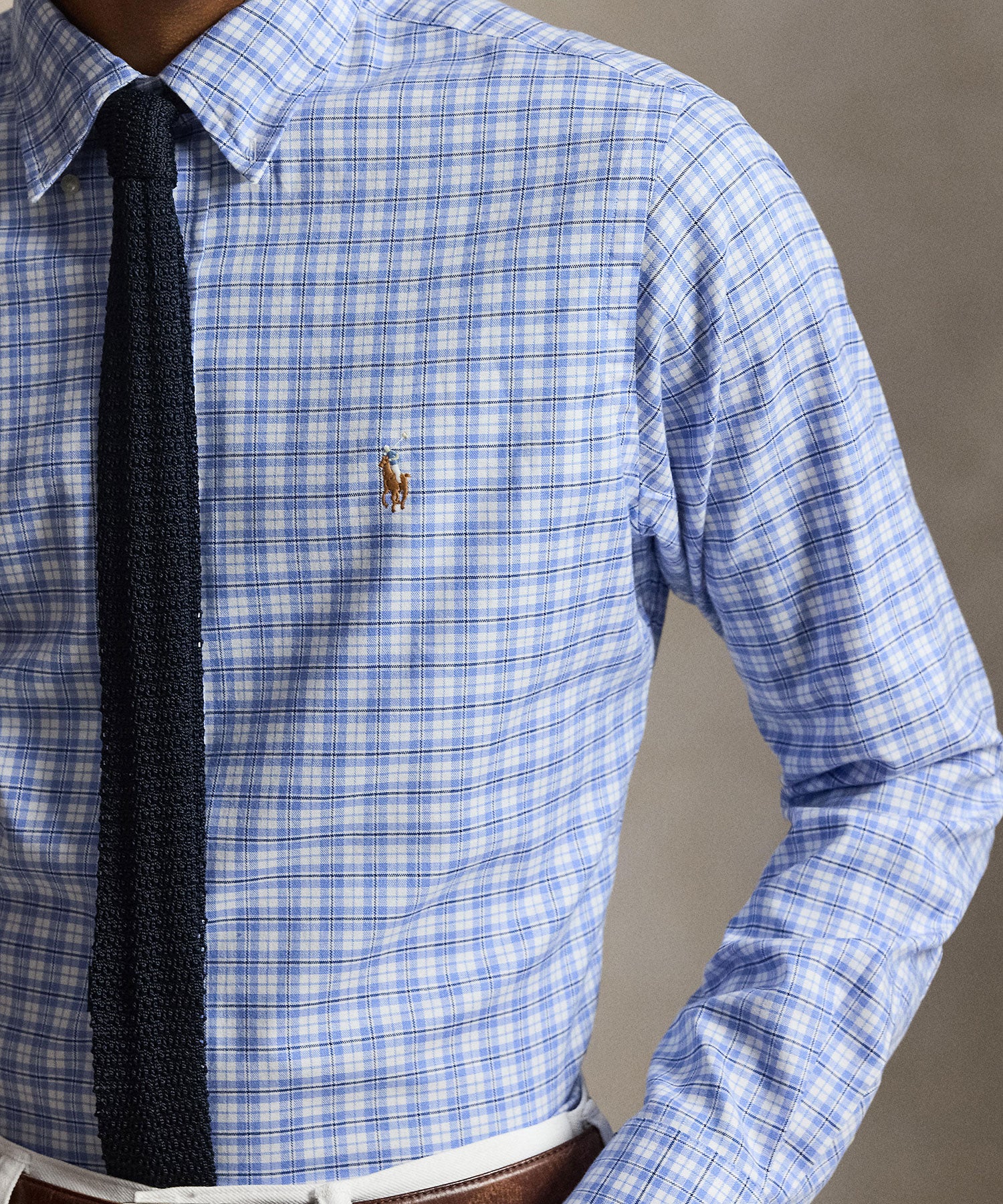 Polo Ralph Lauren Long Sleeve Performance Oxford Sport Shirt - Image 4