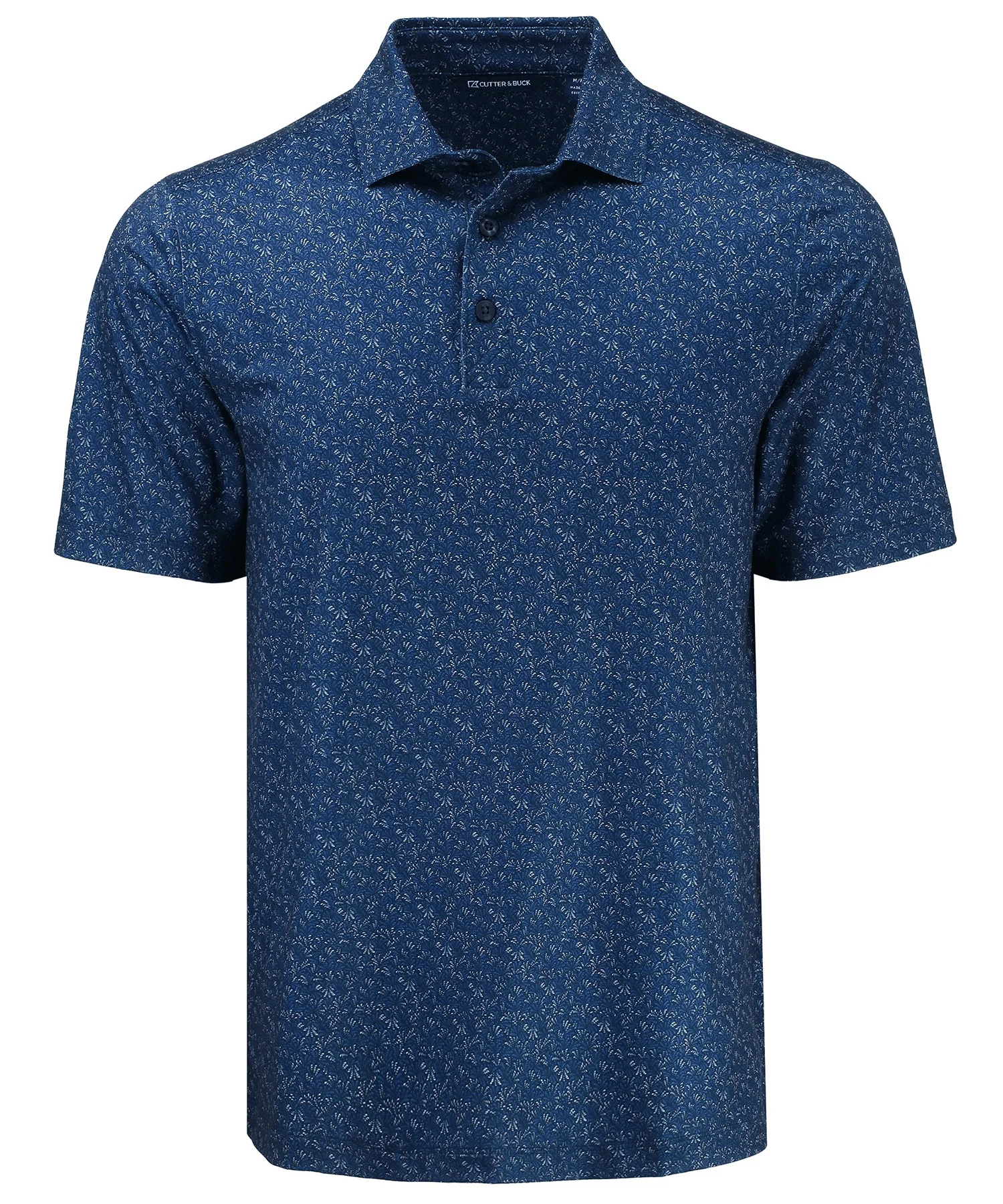 Cutter & Buck Short Sleeve Pike Recycled Fern Print Polo - Image 12
