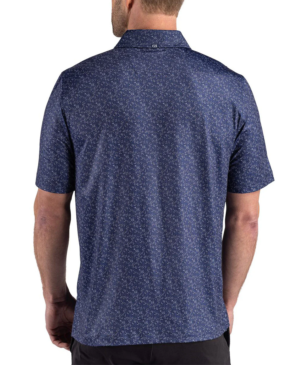 Cutter & Buck Short Sleeve Pike Recycled Fern Print Polo - Image 15