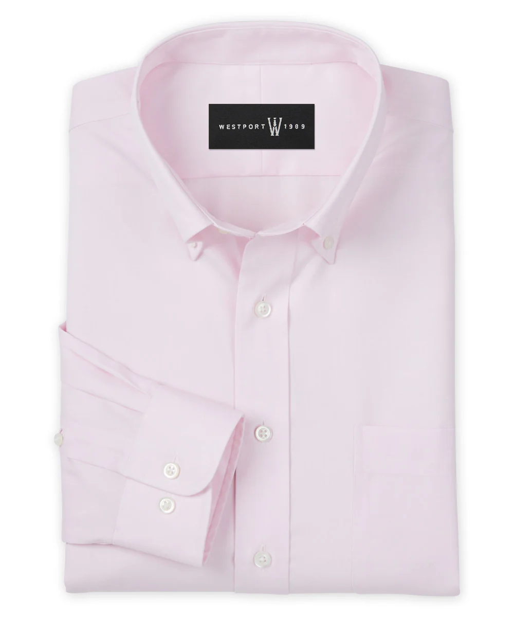 Westport 1989 Button-Down Pinpoint Dress Shirt - Image 5
