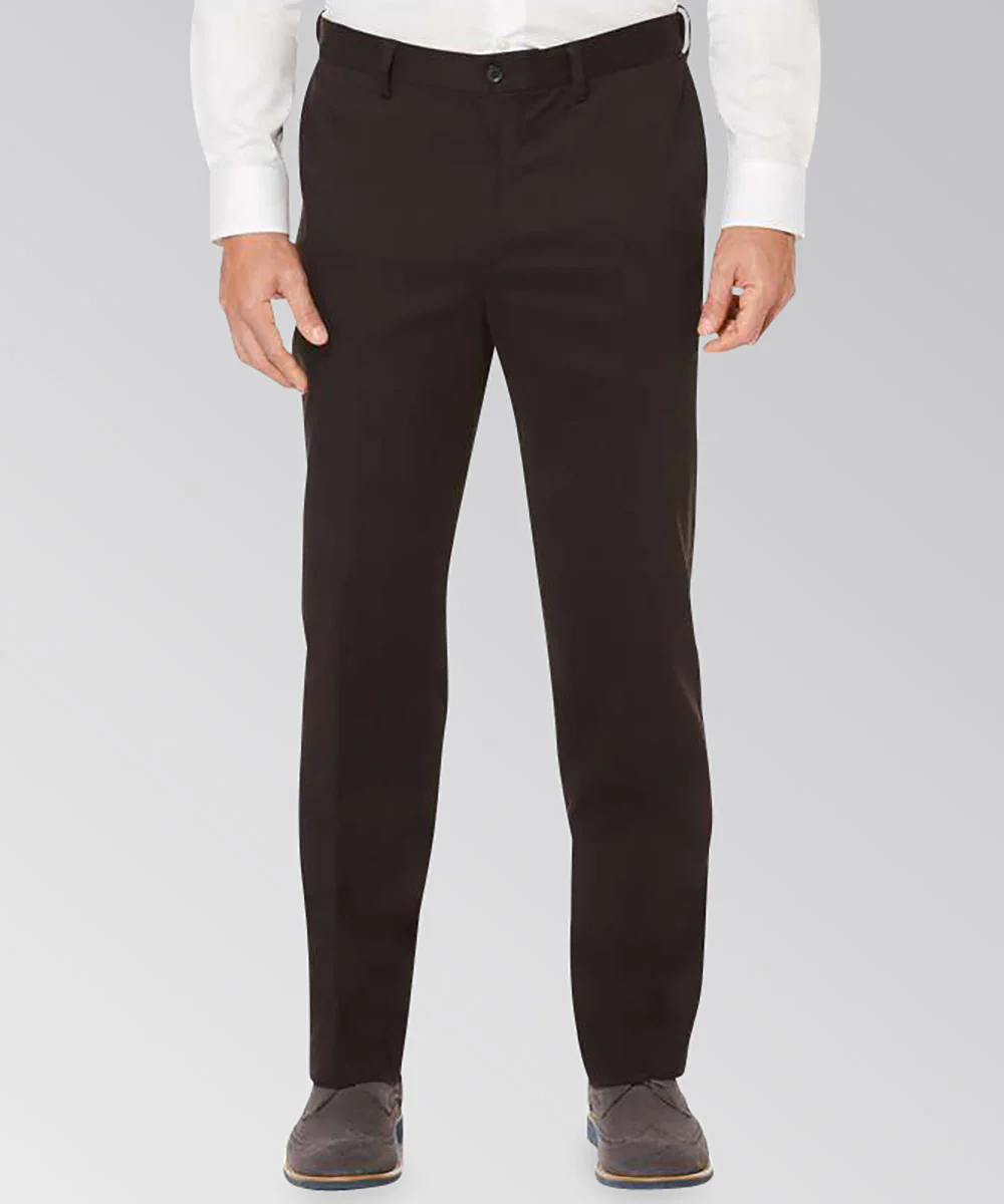 Savane Ultimate Performance Flat Front Chino Pants - Image 3