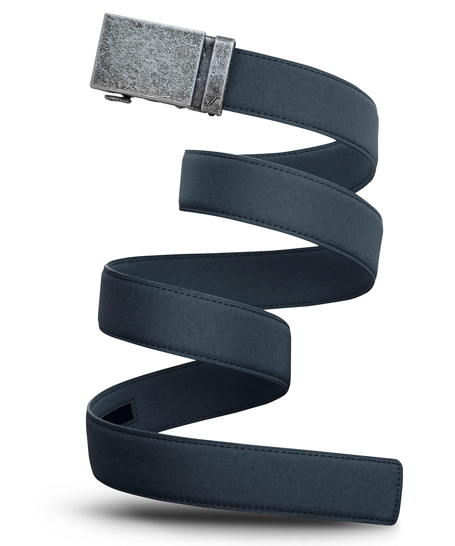 Slide Buckle Cotton Canvas Belt - Image 6