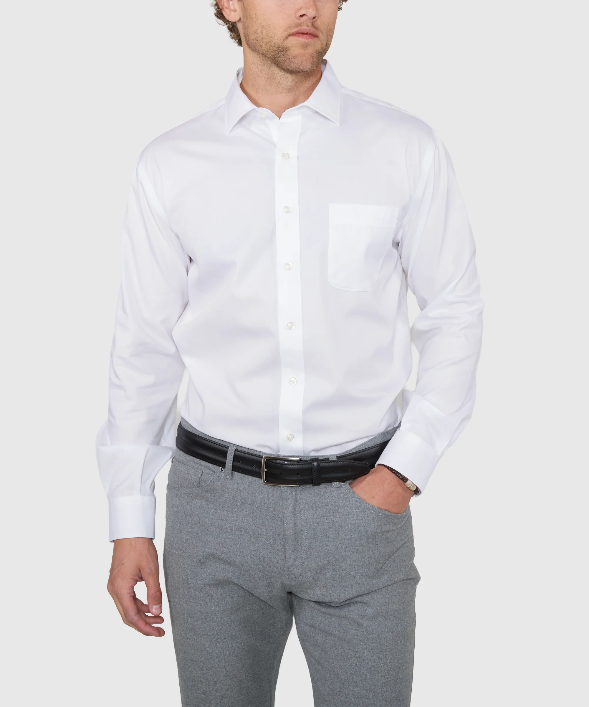 Wilkes & Riley Spread Collar Dress Shirt - Image 9