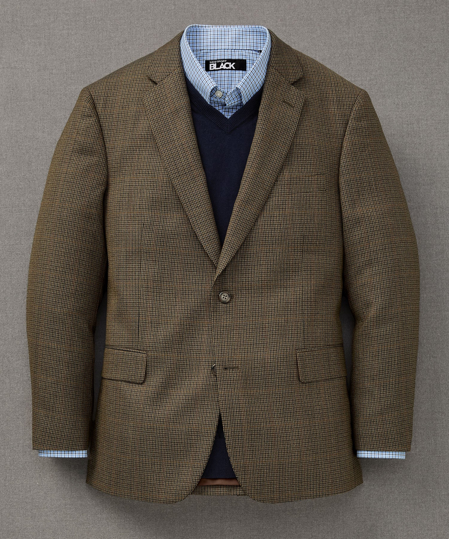 Westport 1989 Two-Button Houndstooth Sport Coat - Image 2