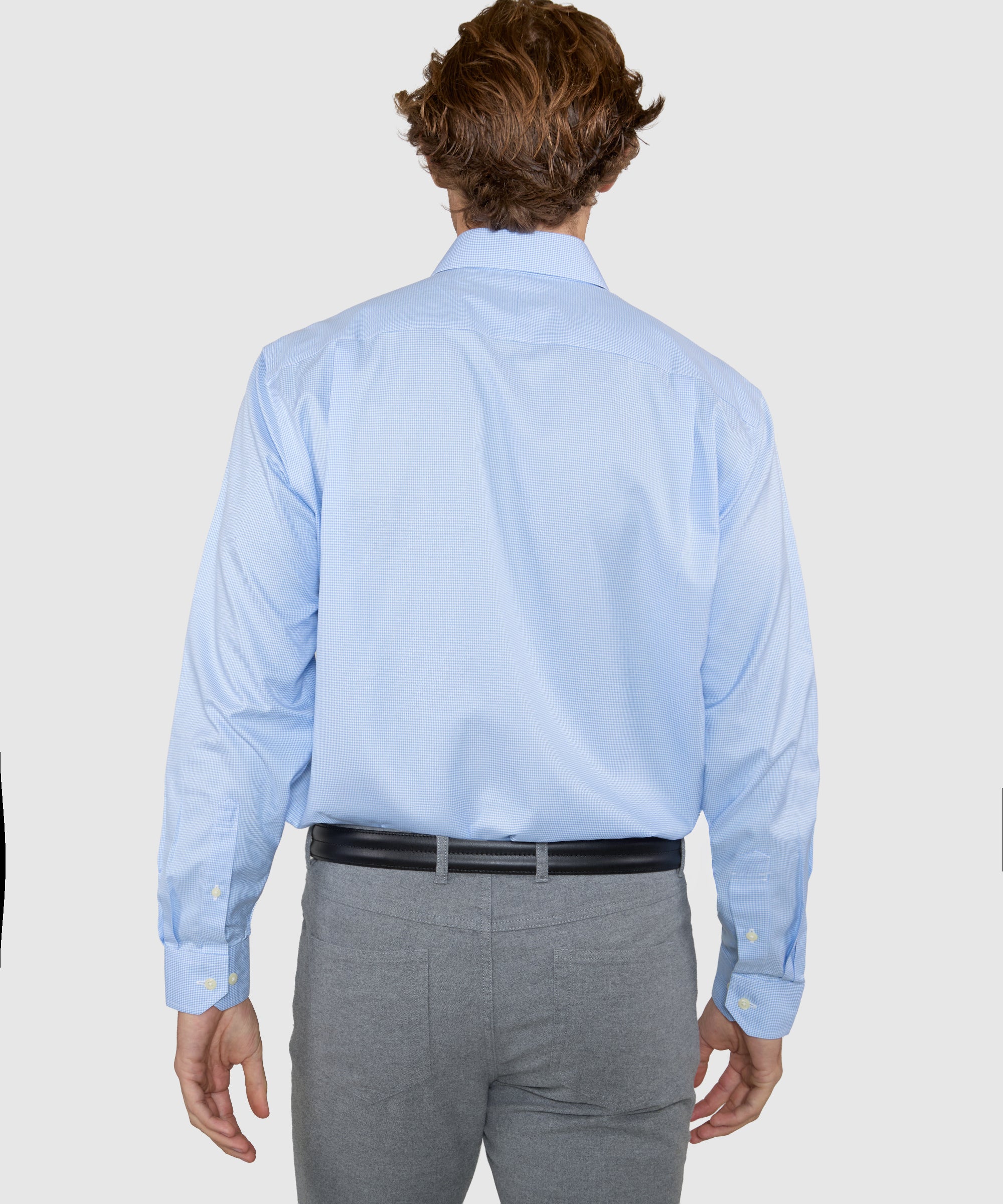 Wilkes & Riley Long Sleeve Houndstooth Twill Shirt - Image 5