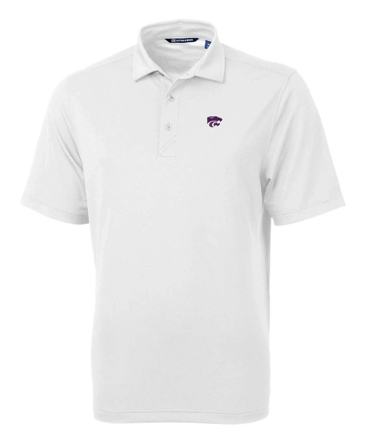 Cutter & Buck Kansas State Wildcats Short Sleeve Polo Knit Shirt - Image 7