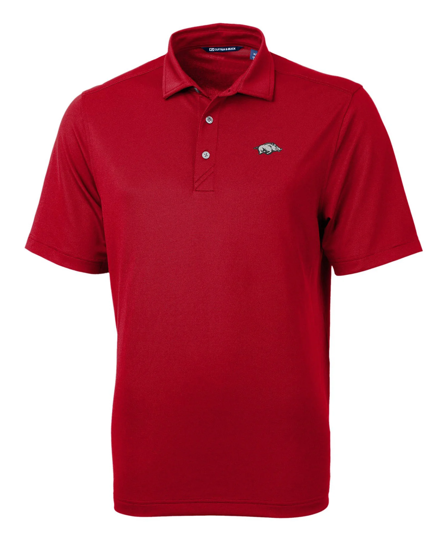 Cutter & Buck University of Arkansas Razorbacks Short Sleeve Polo Knit Shirt - Image 3