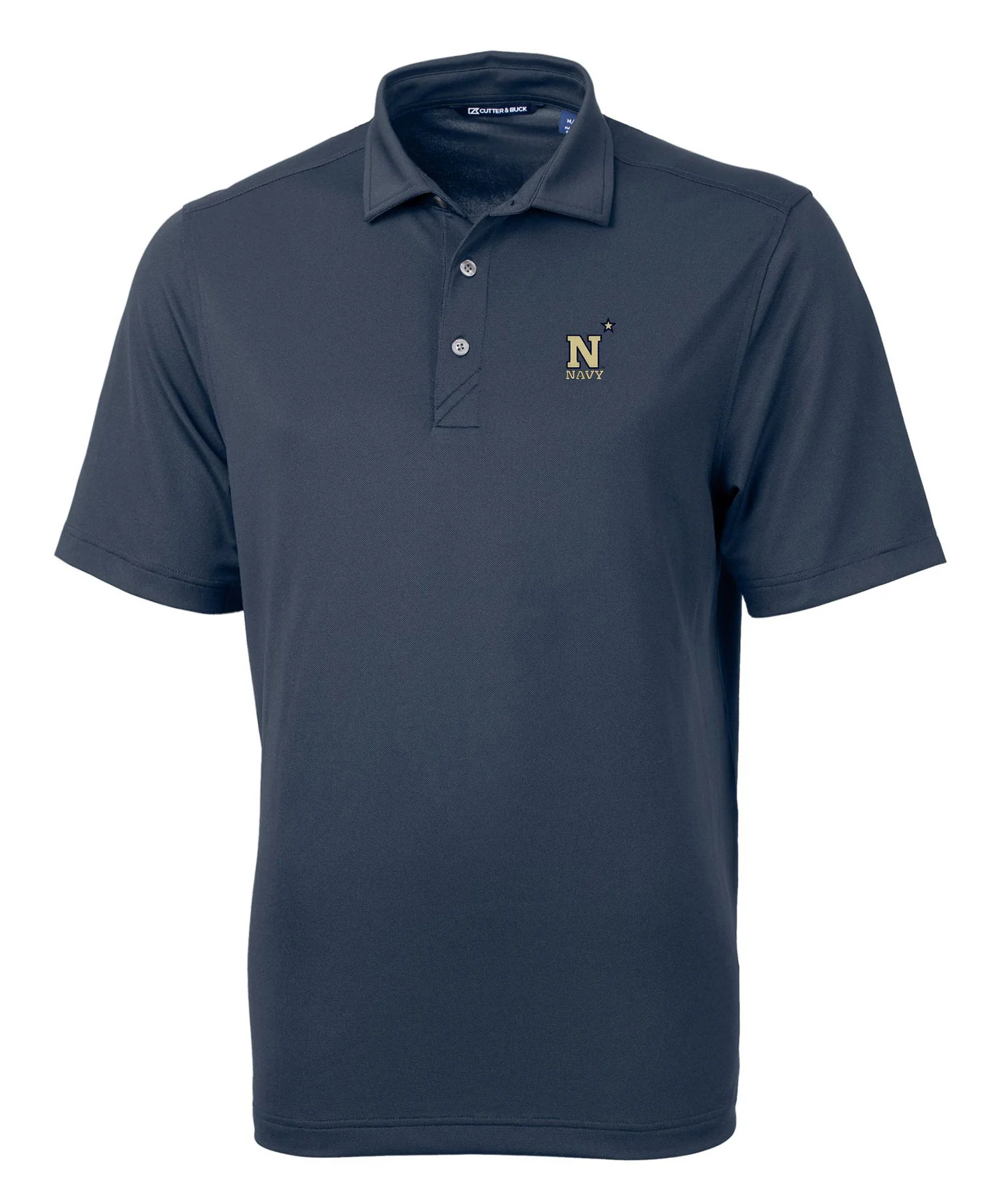 Cutter & Buck United States Naval Academy Midshipmen Short Sleeve Polo Knit Shirt - Image 3