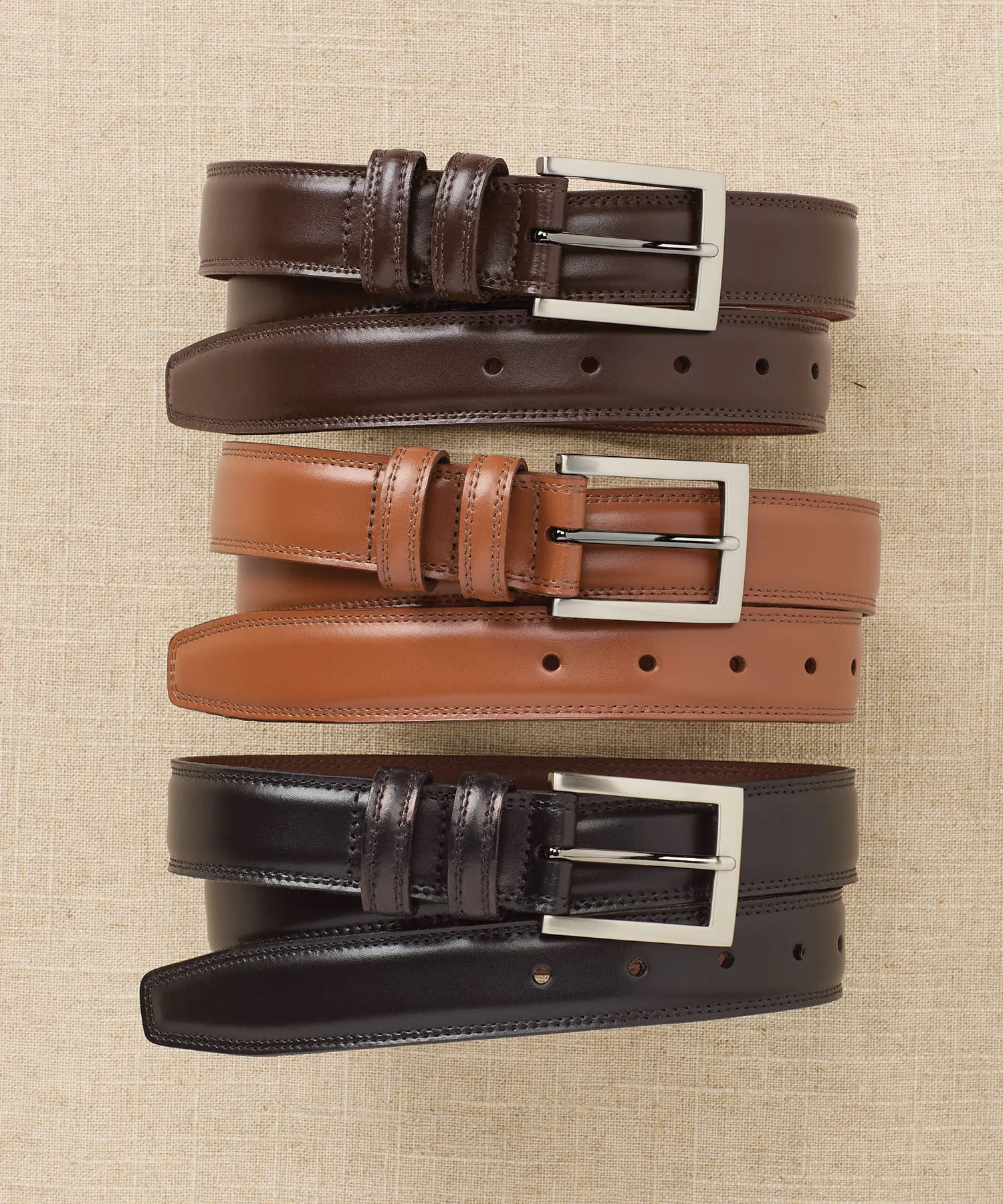 Torino 32mm Analine Leather Belt - Image 2