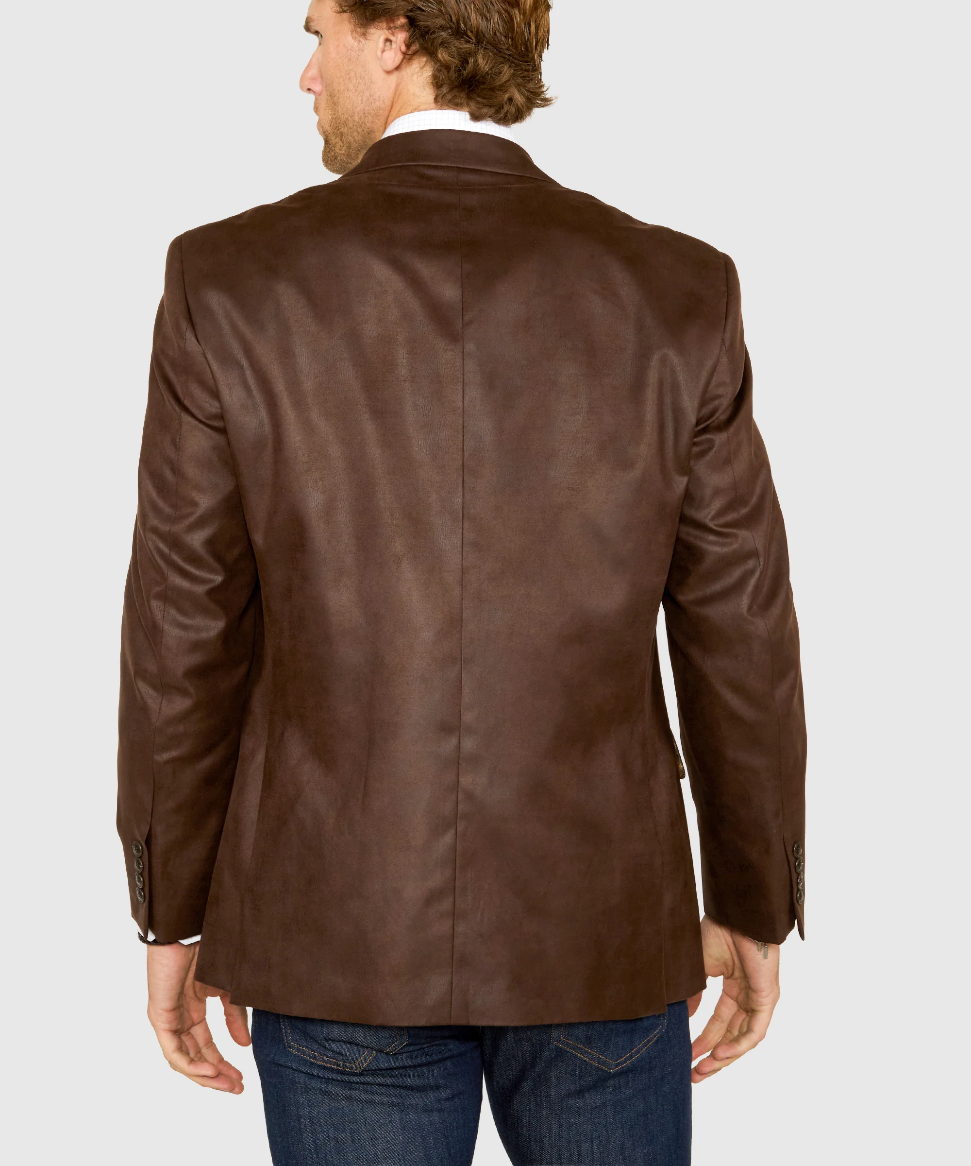 Westport Lifestyle Two-Button Side Vent Microfiber Sport Coat - Image 6
